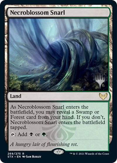 Necroblossom Snarl (Promo Pack) [Strixhaven: School of Mages Promos] | Gear Gaming Fayetteville