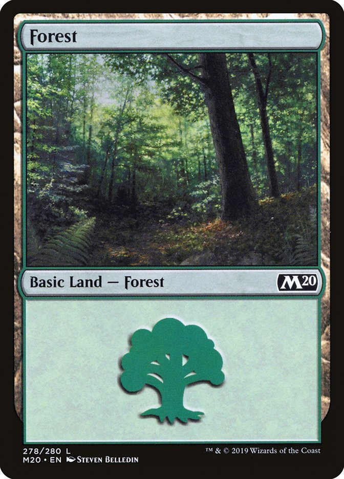 Forest (278) [Core Set 2020] | Gear Gaming Fayetteville