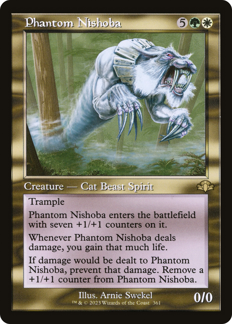 Phantom Nishoba (Retro) [Dominaria Remastered] | Gear Gaming Fayetteville