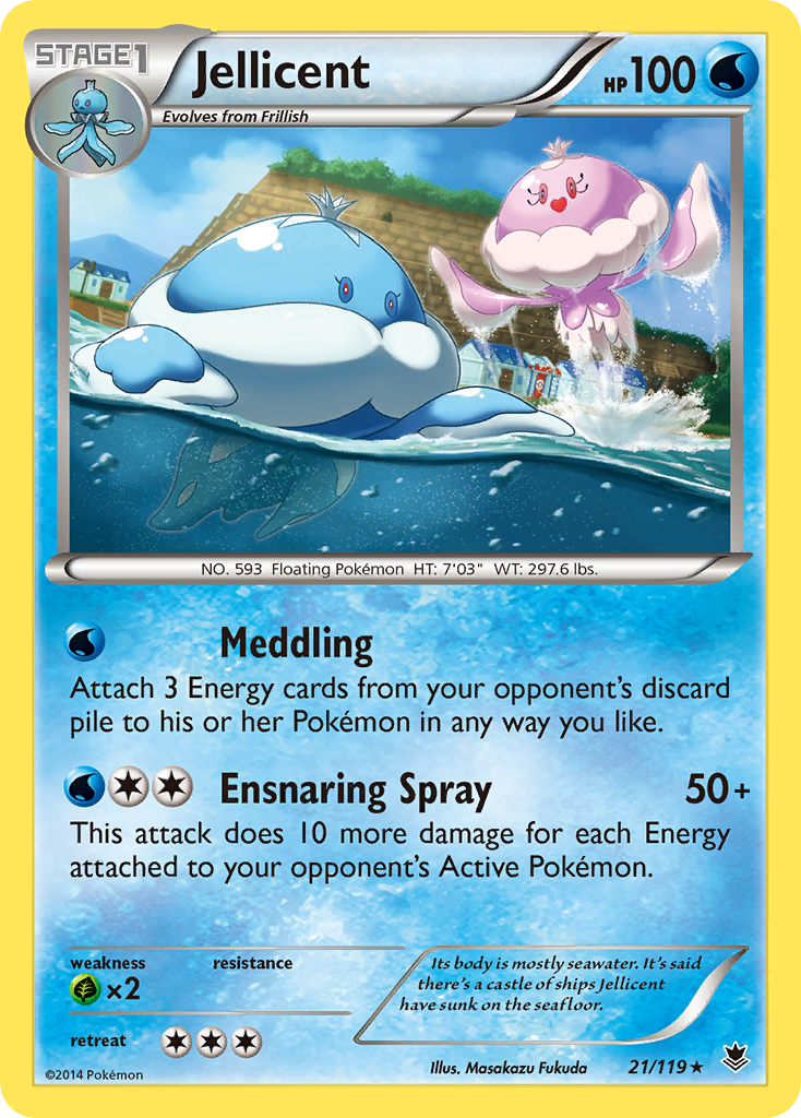 Jellicent (21/119) [XY: Phantom Forces] | Gear Gaming Fayetteville