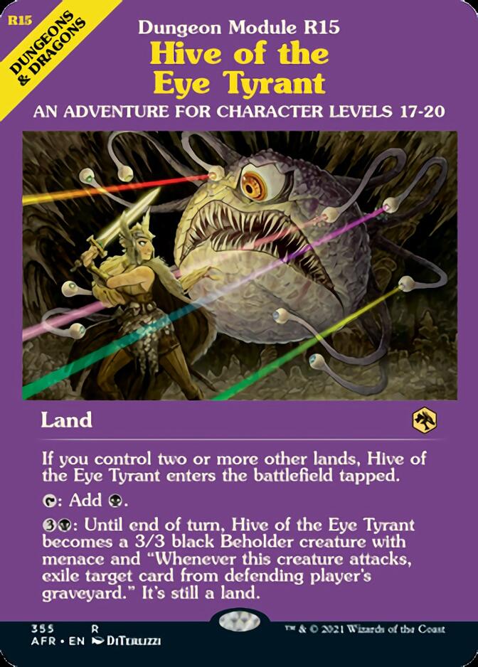 Hive of the Eye Tyrant (Dungeon Module) [Dungeons & Dragons: Adventures in the Forgotten Realms] | Gear Gaming Fayetteville