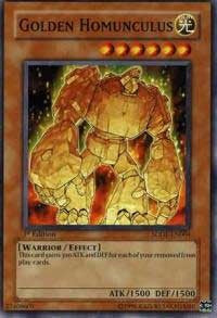 Golden Homunculus [Structure Deck: The Dark Emperor] [SDDE-EN004] | Gear Gaming Fayetteville