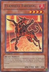 Flamvell Firedog [Ancient Prophecy] [ANPR-EN037] | Gear Gaming Fayetteville