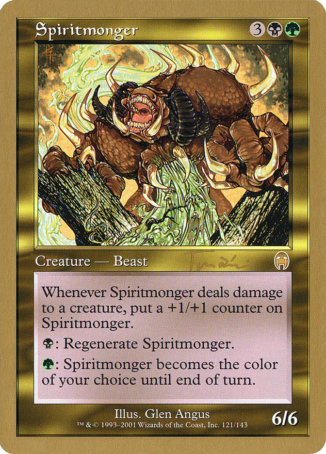 Spiritmonger (Jan Tomcani) [World Championship Decks 2001] | Gear Gaming Fayetteville