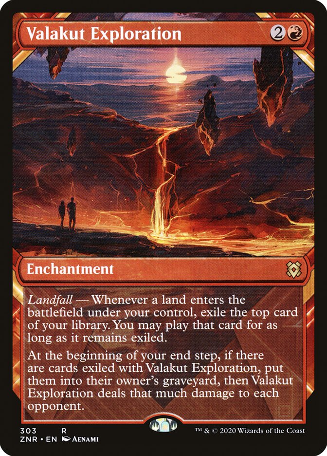Valakut Exploration (Showcase) [Zendikar Rising] | Gear Gaming Fayetteville