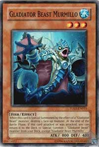Gladiator Beast Murmillo [Turbo Pack Booster One Pack] [TU01-EN015] | Gear Gaming Fayetteville