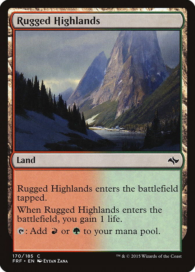 Rugged Highlands [Fate Reforged] | Gear Gaming Fayetteville