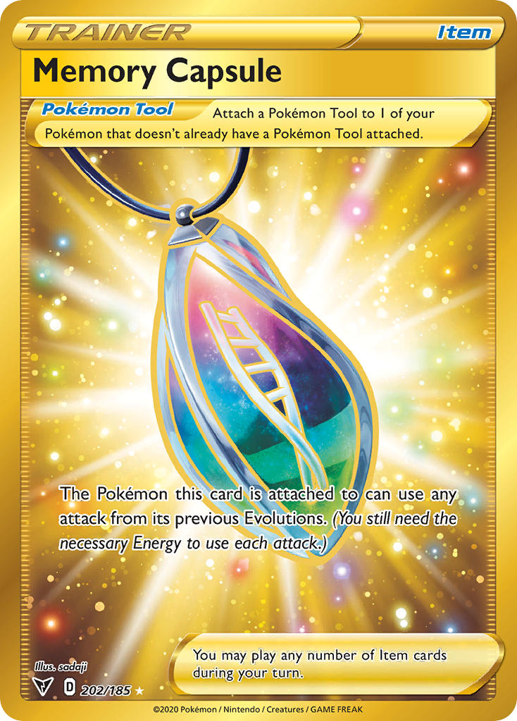 Memory Capsule (202/185) [Sword & Shield: Vivid Voltage] | Gear Gaming Fayetteville