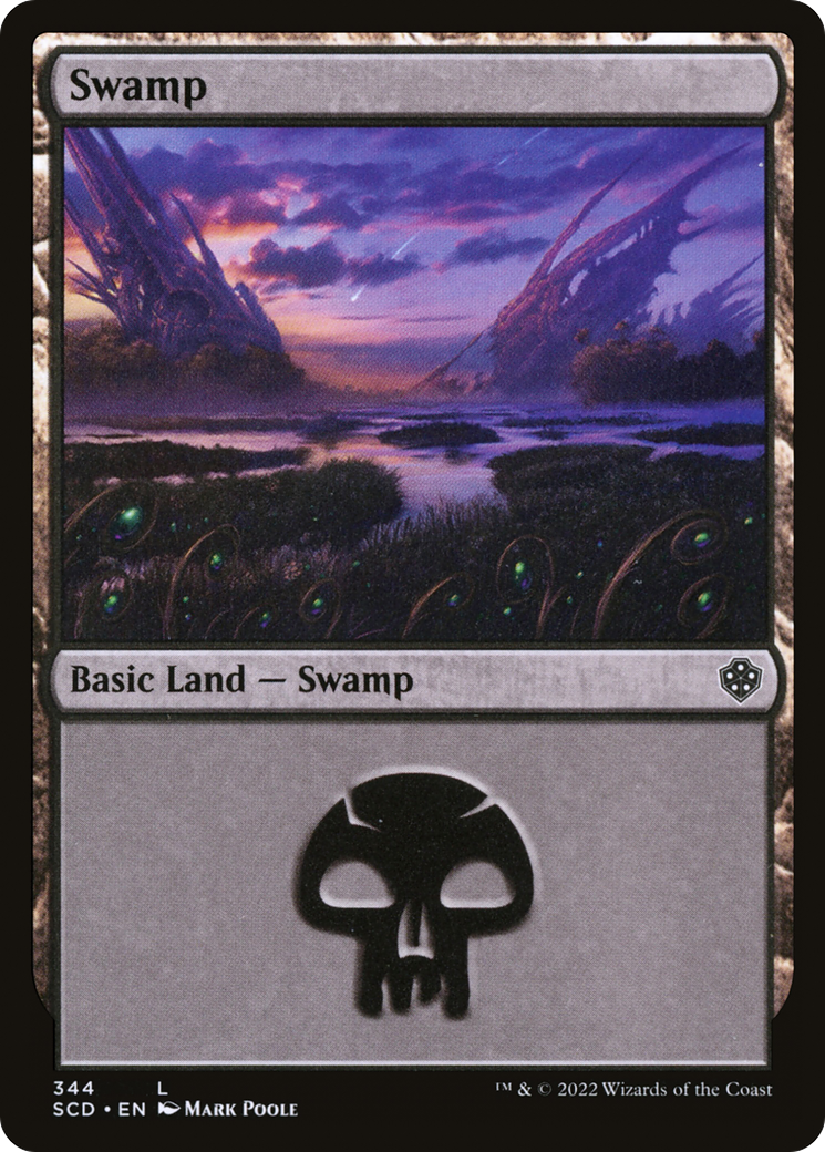 Swamp (344) [Starter Commander Decks] | Gear Gaming Fayetteville