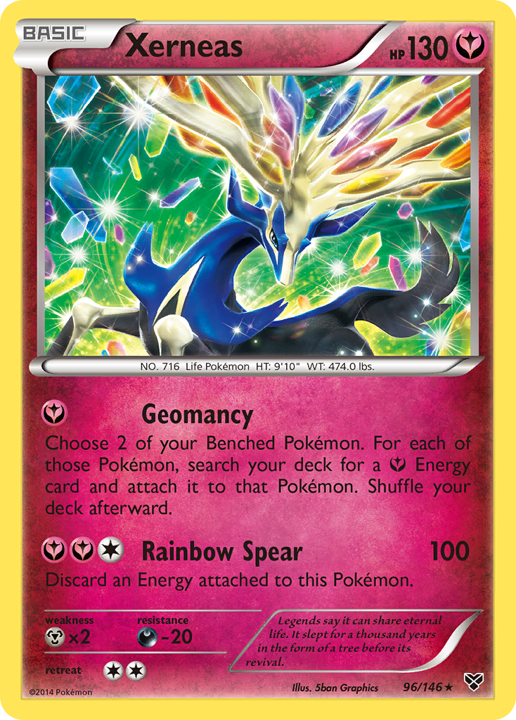 Xerneas (96/146) [XY: Base Set] | Gear Gaming Fayetteville