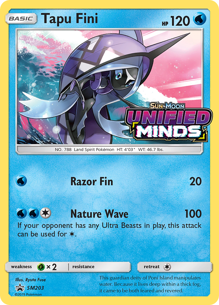 Tapu Fini (SM203) [Sun & Moon: Black Star Promos] | Gear Gaming Fayetteville