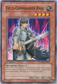Field-Commander Rahz [Structure Deck: Warriors' Strike] [SDWS-EN015] | Gear Gaming Fayetteville