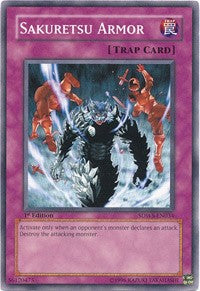 Sakuretsu Armor [Structure Deck: Warriors' Strike] [SDWS-EN034] | Gear Gaming Fayetteville