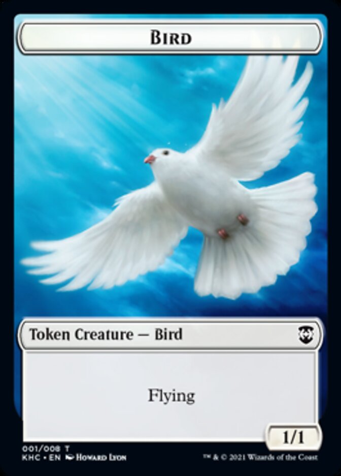 Bird Token [Kaldheim Commander Tokens] | Gear Gaming Fayetteville