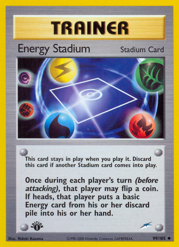 Energy Stadium (99/105) [Neo Destiny 1st Edition] | Gear Gaming Fayetteville