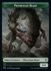 Phyrexian Beast // Wurm Double-Sided Token [Commander Legends: Battle for Baldur's Gate Tokens] | Gear Gaming Fayetteville