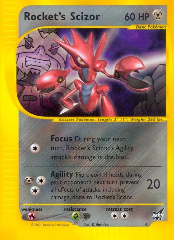 Rocket's Scizor (4) [Best of Promos] | Gear Gaming Fayetteville