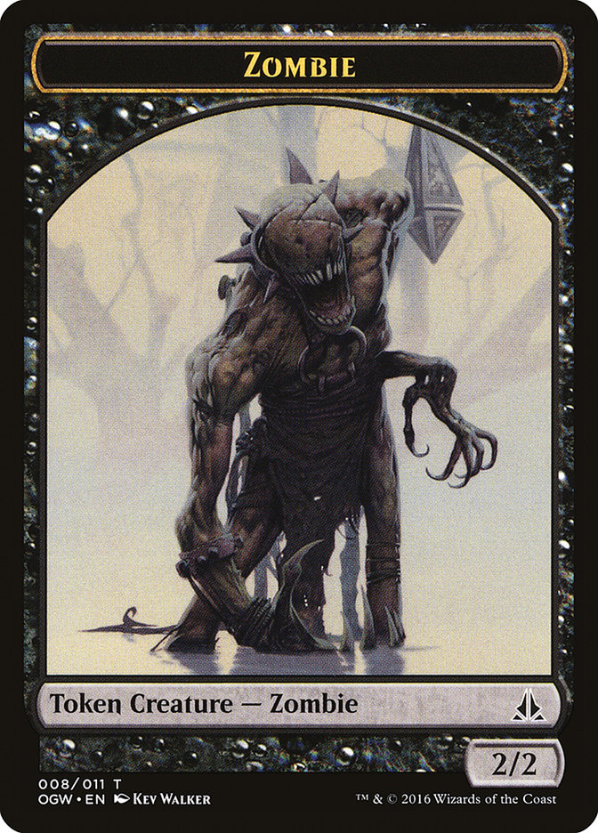 Zombie Token [Oath of the Gatewatch Tokens] | Gear Gaming Fayetteville