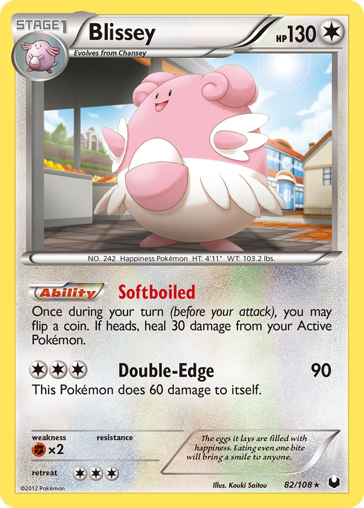 Blissey (82/108) (Battle Arena Deck Exclusive) (Theme Deck Exclusive) [Black & White: Dark Explorers] | Gear Gaming Fayetteville