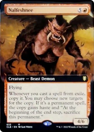 Nalfeshnee (Extended Art) [Commander Legends: Battle for Baldur's Gate] | Gear Gaming Fayetteville