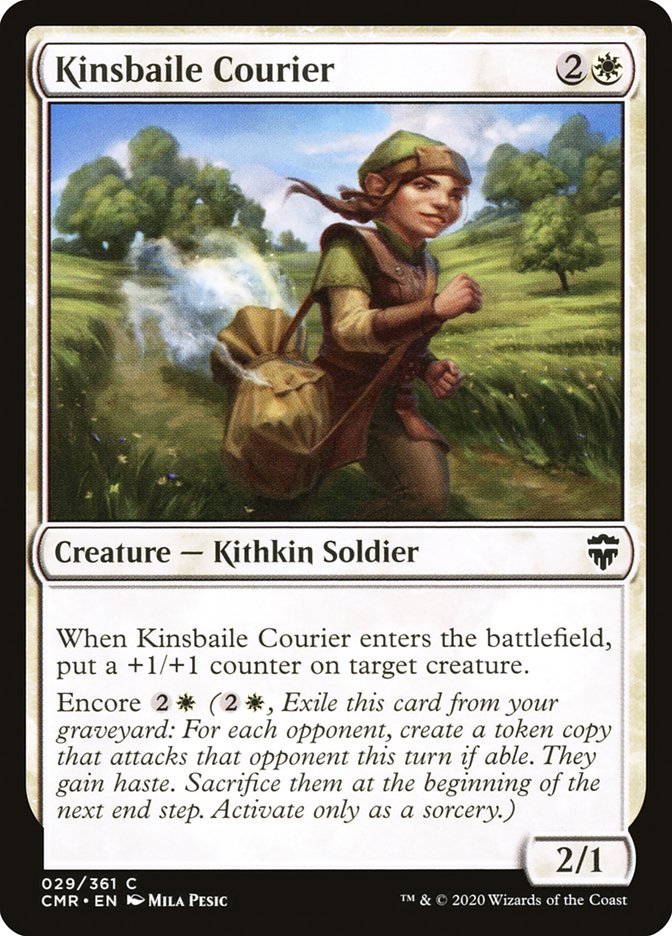 Kinsbaile Courier [Commander Legends] | Gear Gaming Fayetteville