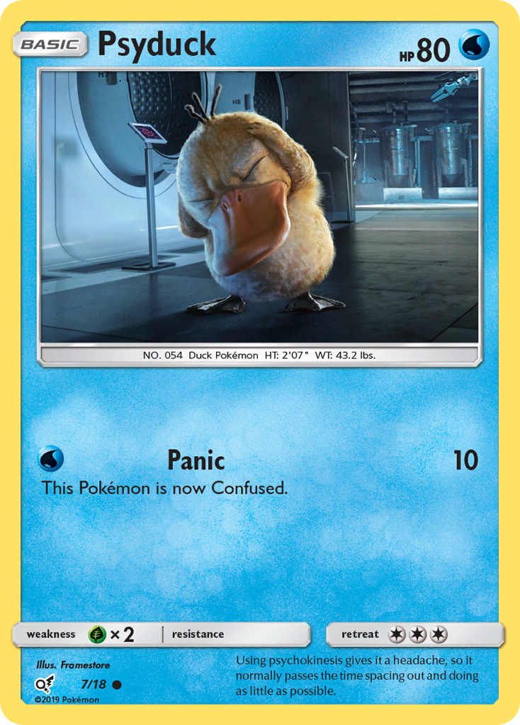 Psyduck (7/18) [Sun & Moon: Detective Pikachu] | Gear Gaming Fayetteville