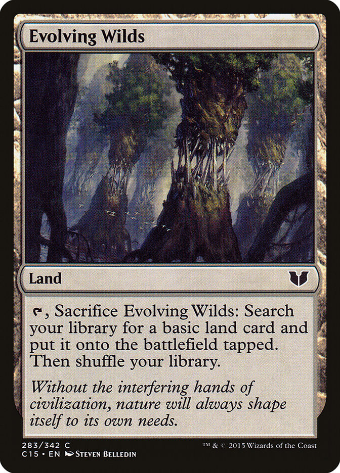 Evolving Wilds [Commander 2015] | Gear Gaming Fayetteville