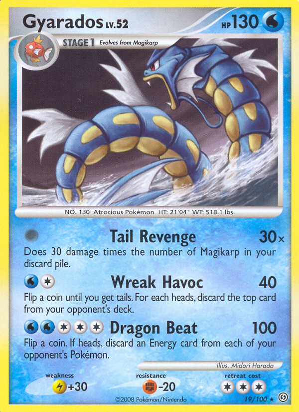 Gyarados (19/100) [Diamond & Pearl: Stormfront] | Gear Gaming Fayetteville