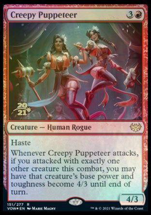 Creepy Puppeteer [Innistrad: Crimson Vow Prerelease Promos] | Gear Gaming Fayetteville