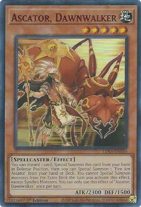 Ascator, Dawnwalker (Red) [LDS3-EN050] Ultra Rare | Gear Gaming Fayetteville