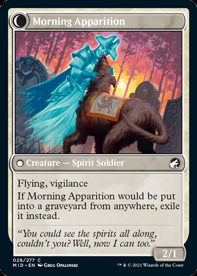 Mourning Patrol // Morning Apparition [Innistrad: Midnight Hunt] | Gear Gaming Fayetteville