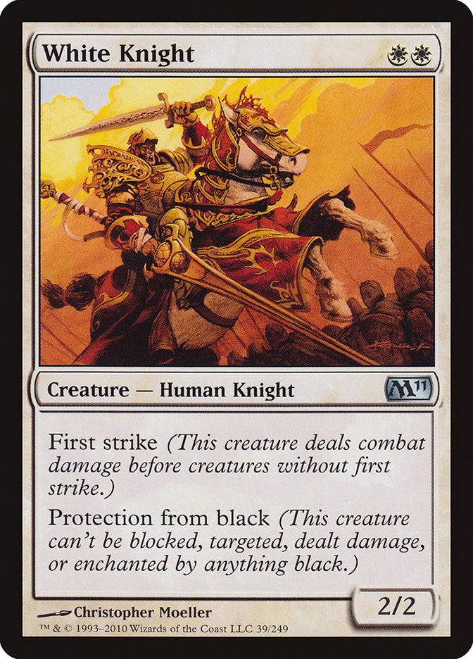 White Knight [Magic 2011] | Gear Gaming Fayetteville