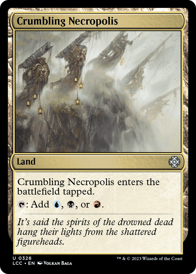 Crumbling Necropolis [The Lost Caverns of Ixalan Commander] | Gear Gaming Fayetteville