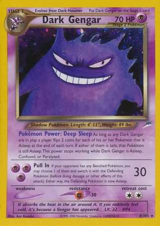 Dark Gengar (6/105) [Neo Destiny Unlimited] | Gear Gaming Fayetteville