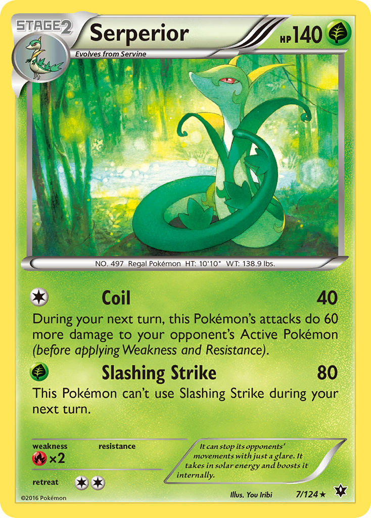 Serperior (7/124) [XY: Fates Collide] | Gear Gaming Fayetteville