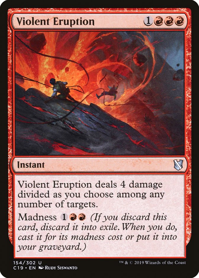 Violent Eruption [Commander 2019] | Gear Gaming Fayetteville