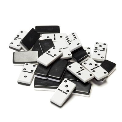 Double Six Dominoes - Club Size, Two-tone with Spinners | Gear Gaming Fayetteville