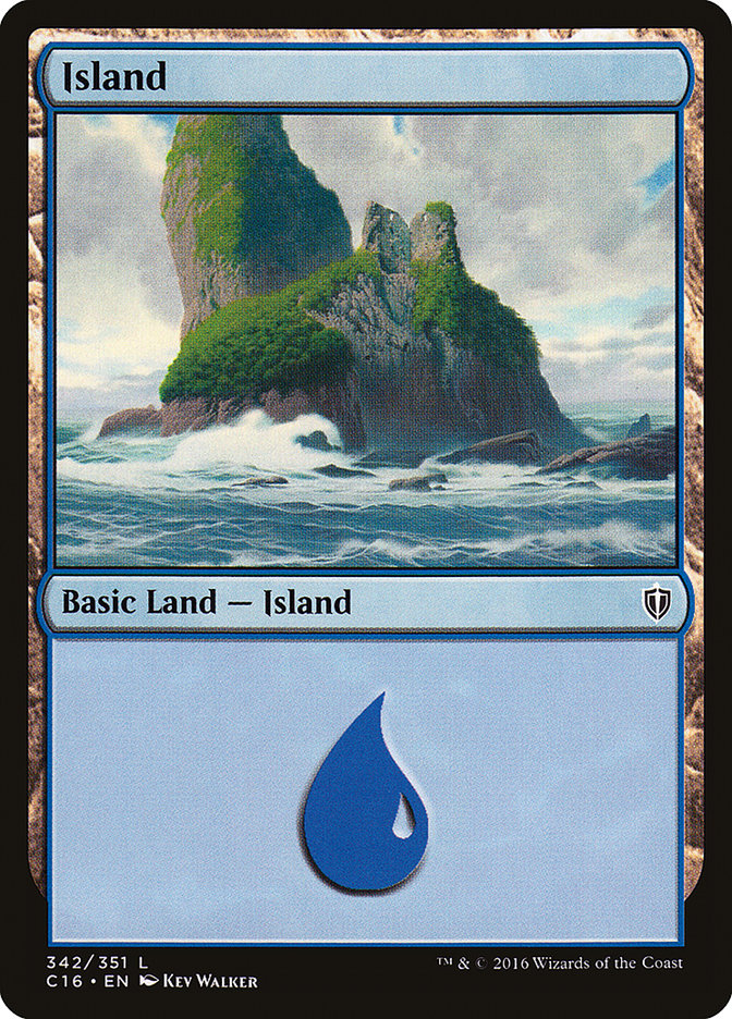 Island (342) [Commander 2016] | Gear Gaming Fayetteville