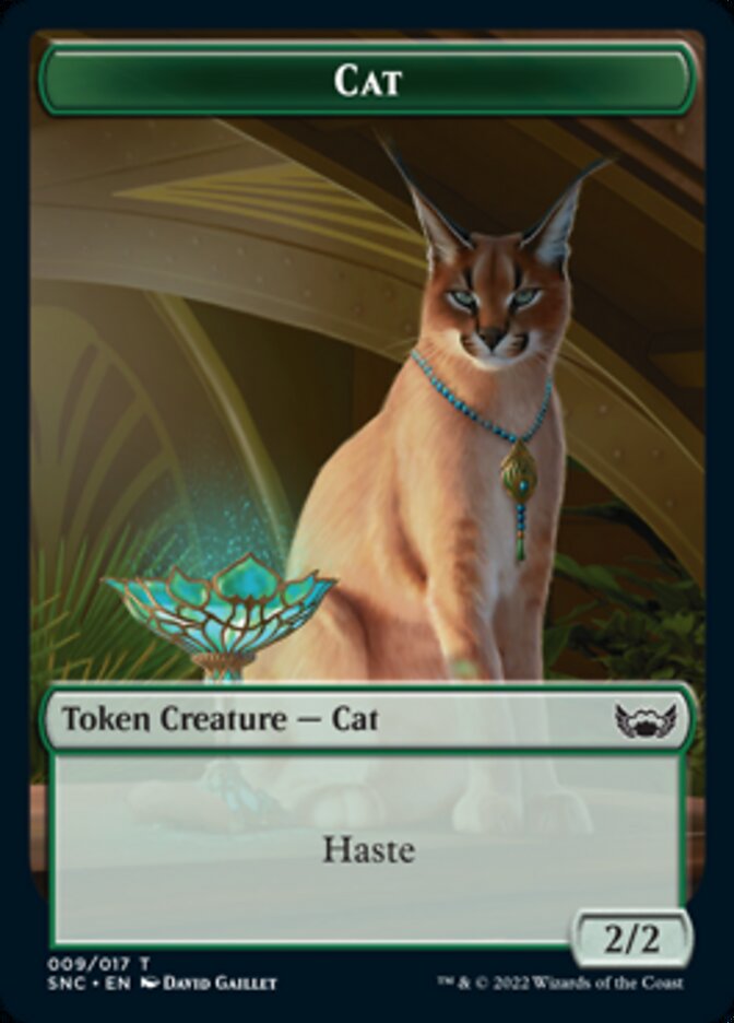 Cat Token [Streets of New Capenna Tokens] | Gear Gaming Fayetteville