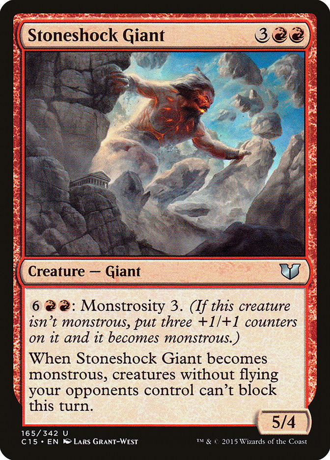 Stoneshock Giant [Commander 2015] | Gear Gaming Fayetteville