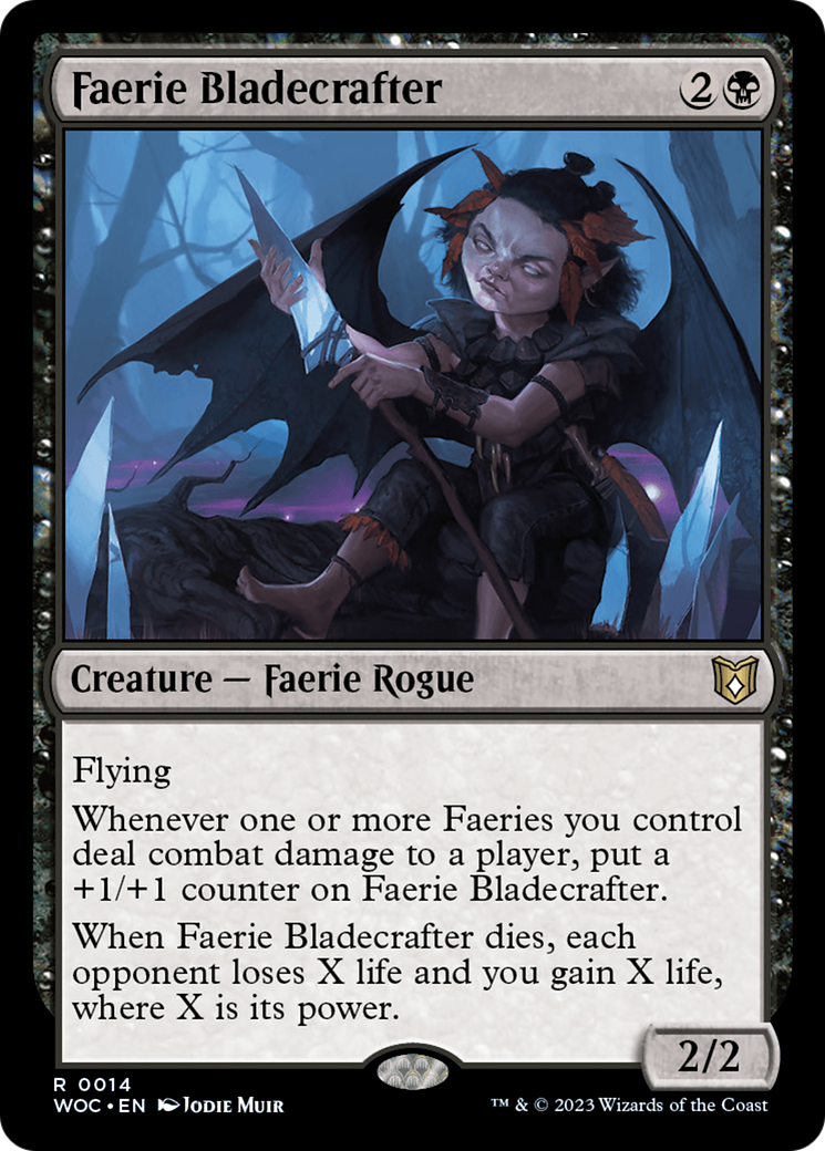 Faerie Bladecrafter [Wilds of Eldraine Commander] | Gear Gaming Fayetteville