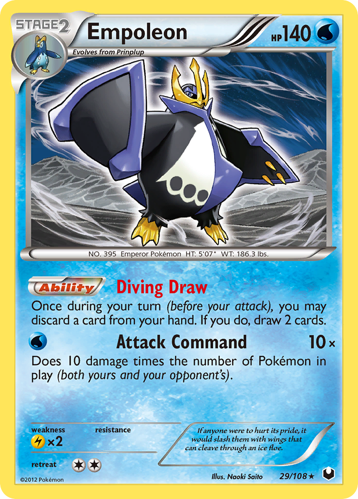 Empoleon (29/108) [Black & White: Dark Explorers] | Gear Gaming Fayetteville