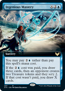 Ingenious Mastery (Extended Art) [Strixhaven: School of Mages] | Gear Gaming Fayetteville