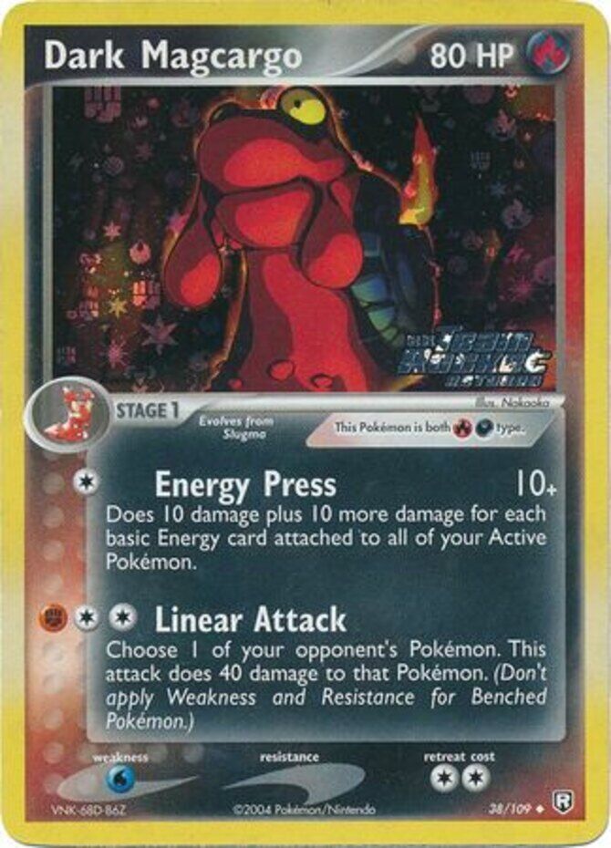 Dark Magcargo (38/109) (Stamped) [EX: Team Rocket Returns] | Gear Gaming Fayetteville