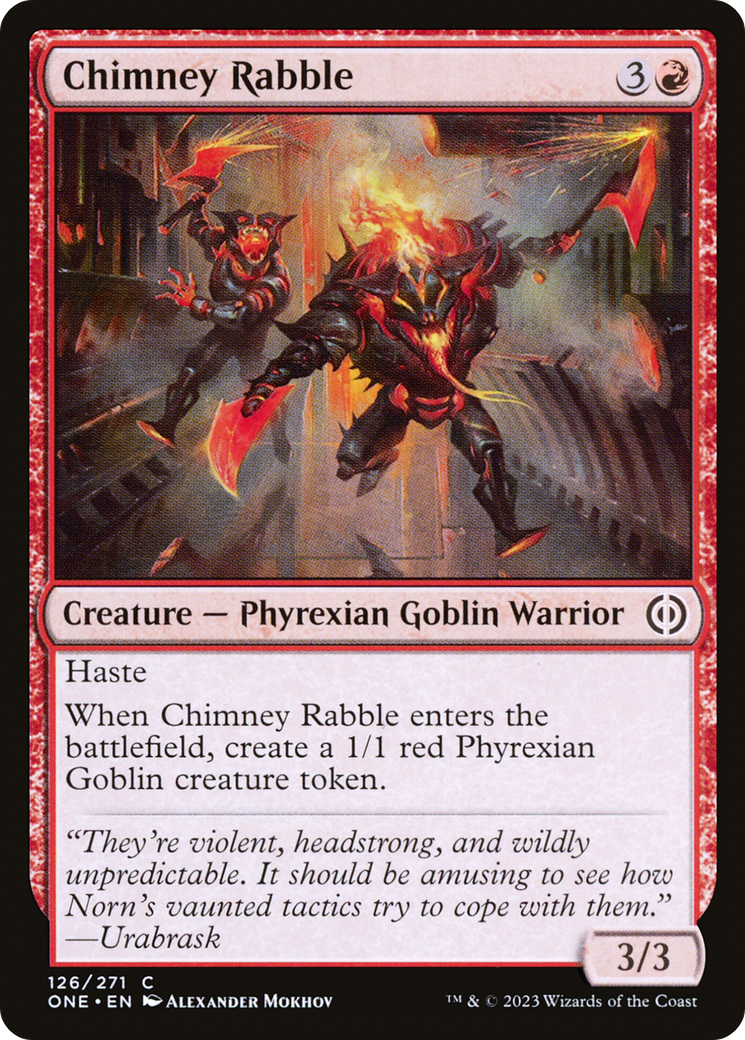 Chimney Rabble [Phyrexia: All Will Be One] | Gear Gaming Fayetteville