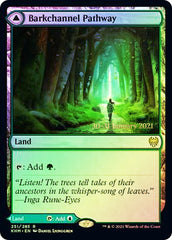 Barkchannel Pathway // Tidechannel Pathway [Kaldheim Prerelease Promos] | Gear Gaming Fayetteville