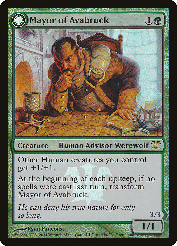 Mayor of Avabruck // Howlpack Alpha [Innistrad Prerelease Promos] | Gear Gaming Fayetteville