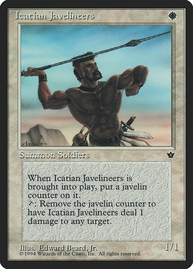 Icatian Javelineers (Edward P. Beard, Jr.) [Fallen Empires] | Gear Gaming Fayetteville