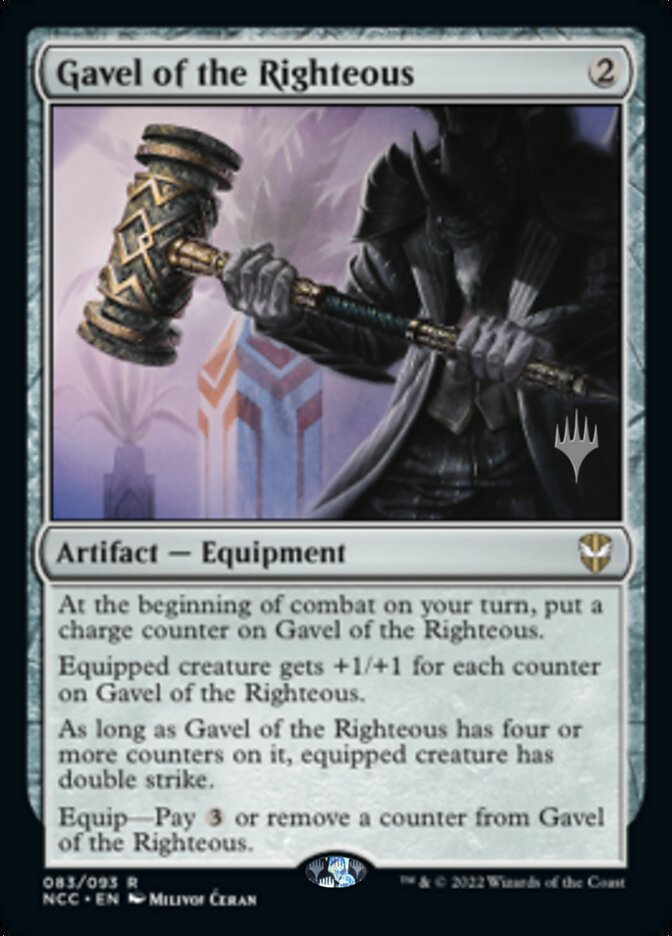 Gavel of the Righteous (Promo Pack) [Streets of New Capenna Commander Promos] | Gear Gaming Fayetteville