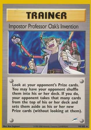 Impostor Professor Oak's Invention (94/105) [Neo Destiny Unlimited] | Gear Gaming Fayetteville